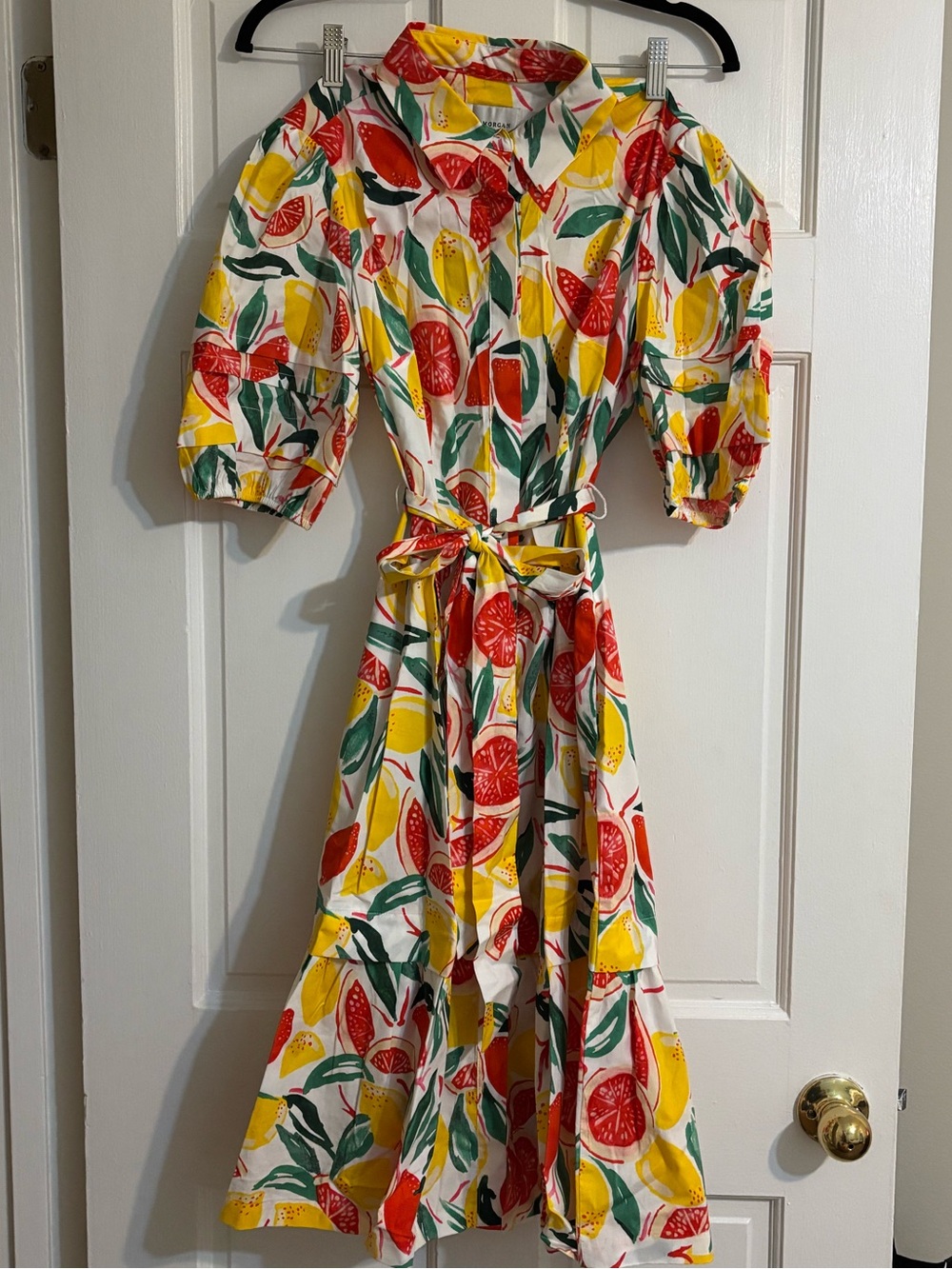 Donna Morgan Citrus Midi Dress 6